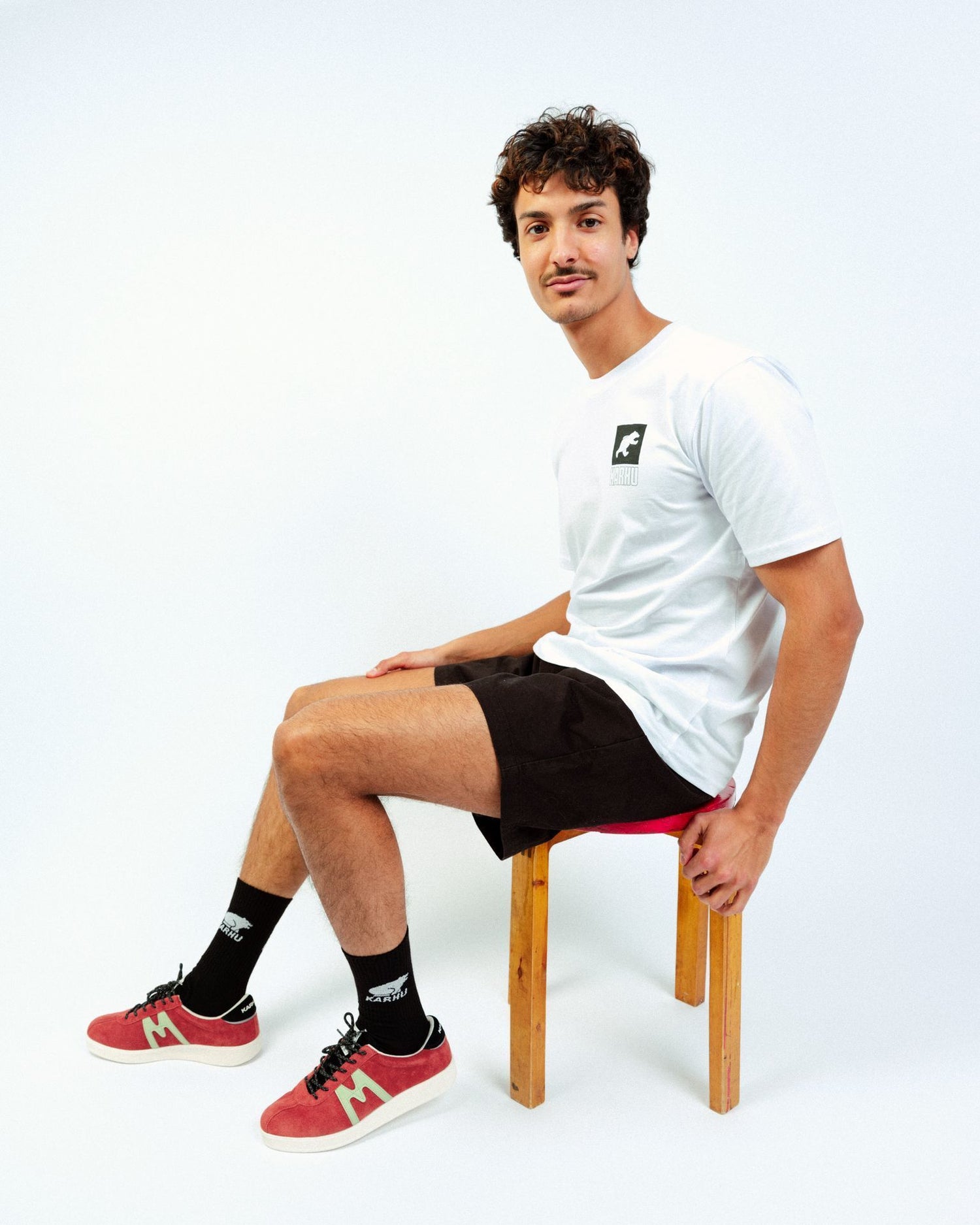 sport bear logo t-shirt