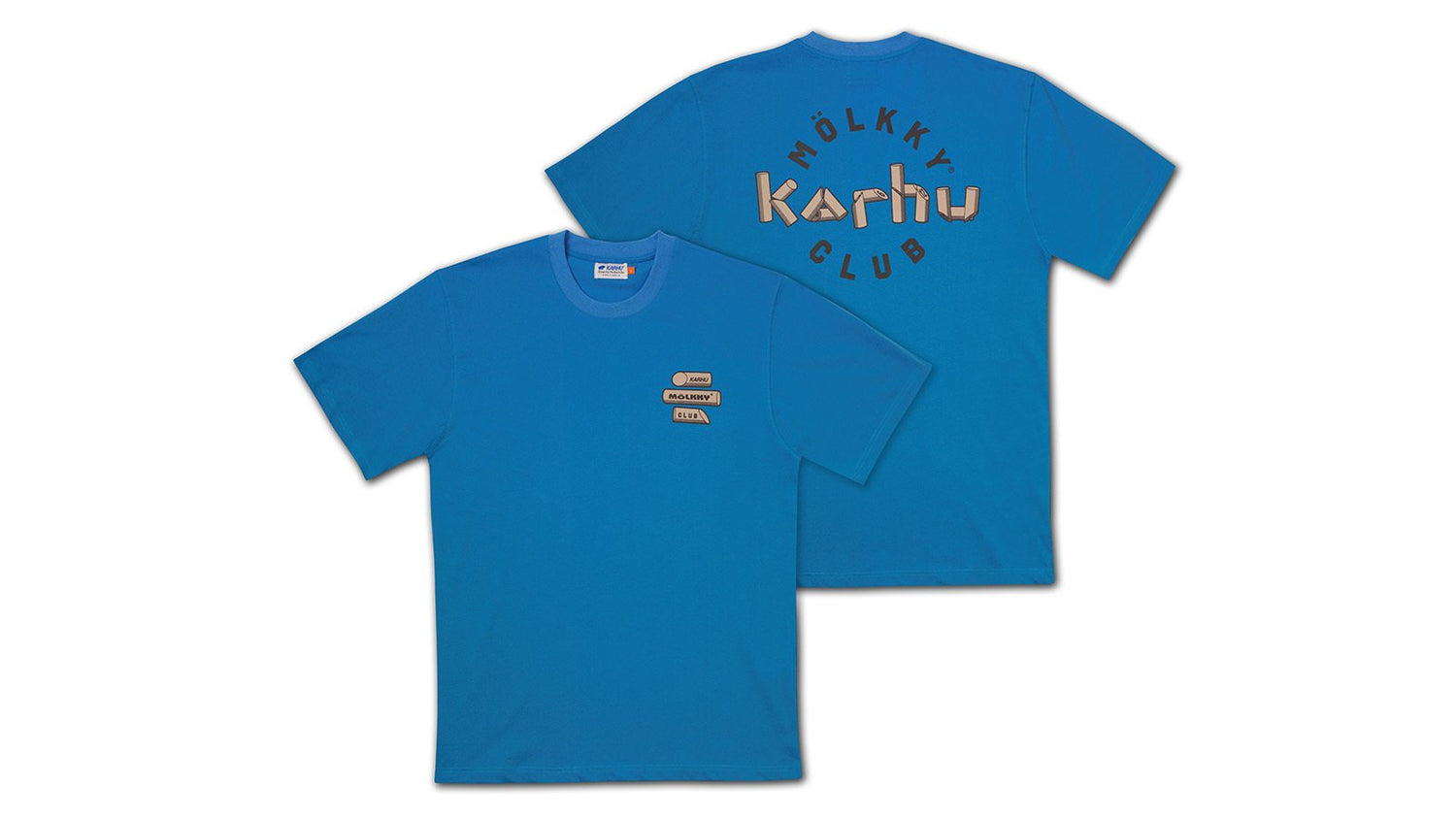 Karhu mölkky pack club t-shirt - daphne / Chocolate Torte