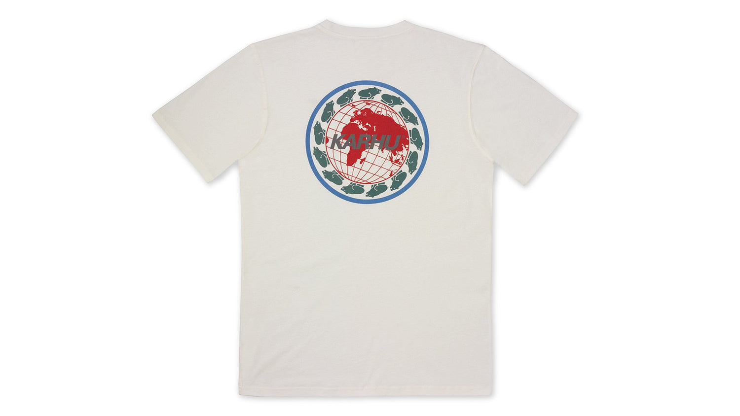 Karhu Karhu worldwide t-shirt - Sugar swizzle / Gull  KA00131-SUGU