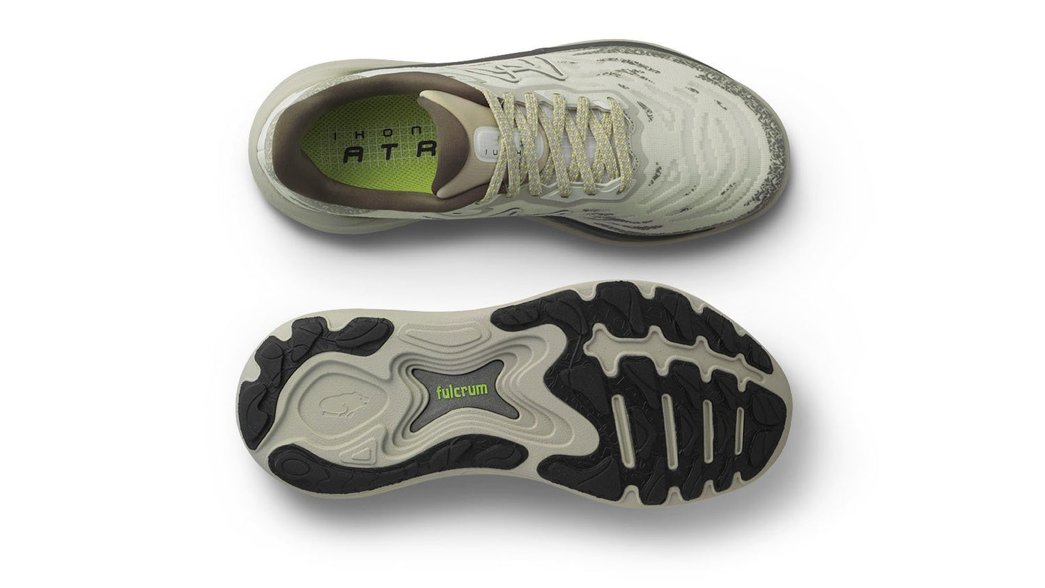 Karhu women's ikoni ATR - Icicle / Yellow Plum | Trail running shoe