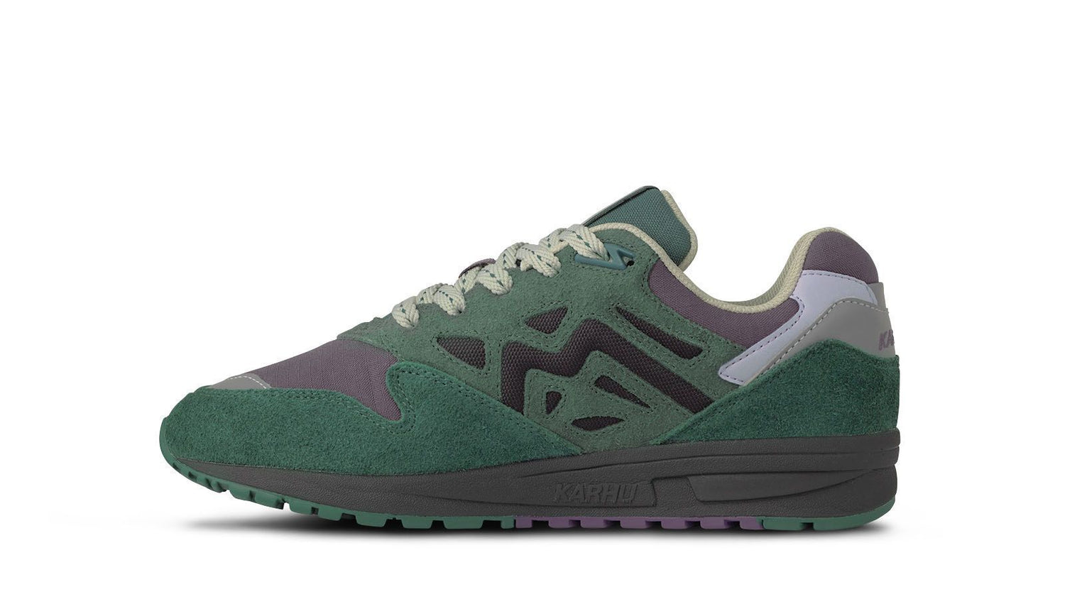 karhu legacy 96 mystic forest pack abbey stone / rain forest sneakers